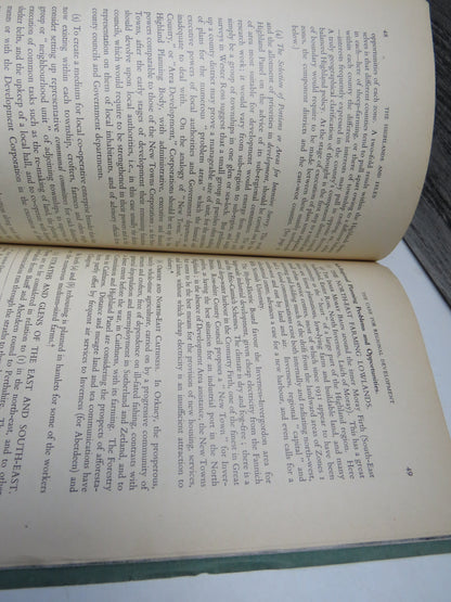 The Highlands and Isles Their Regional Planning By Arthur Geddes and F. D. N. Spaven 1949