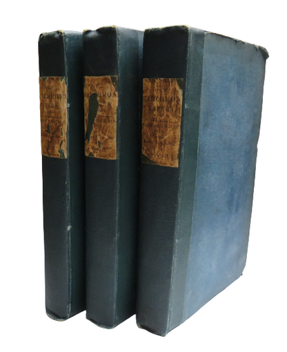 A Selection From The Papers of the Earls of Marchmont In Three Volumes 1831 book front cover