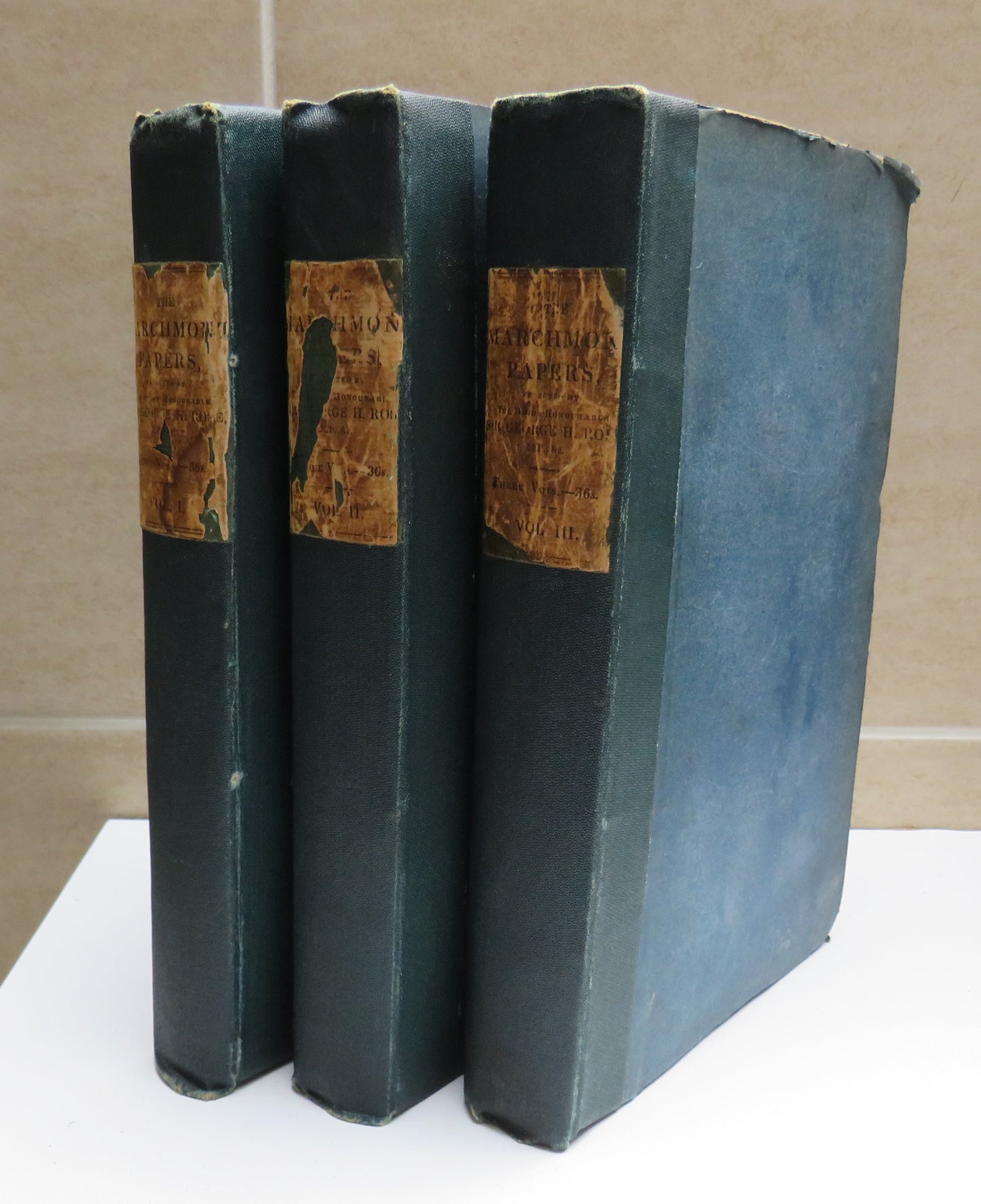 A Selection From The Papers of the Earls of Marchmont In Three Volumes 1831