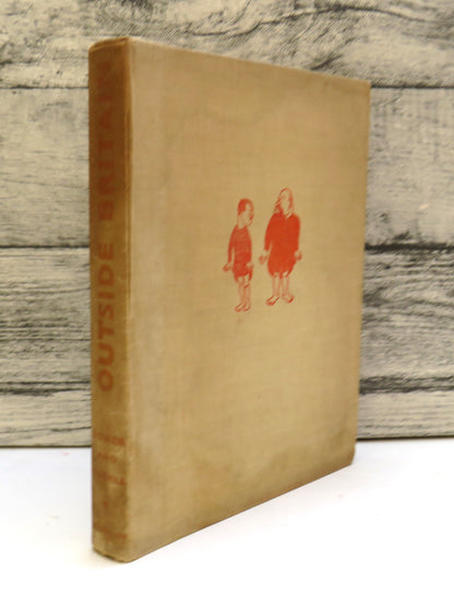 Outside Britain A Guide To This Grave New World By Dower and Riddell 1938 book front cover