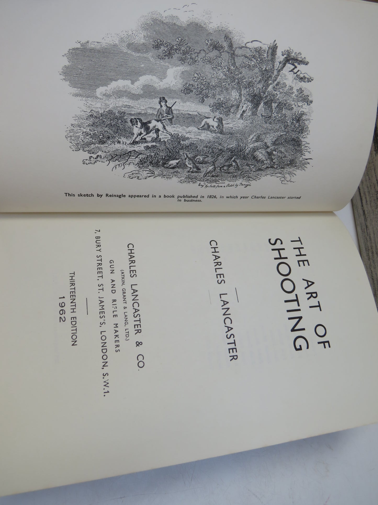 The Art of Shooting By Charles Lancaster 1962