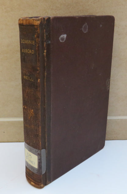 A Dominie Abroad by A. S. Neill, 1923 book image 2