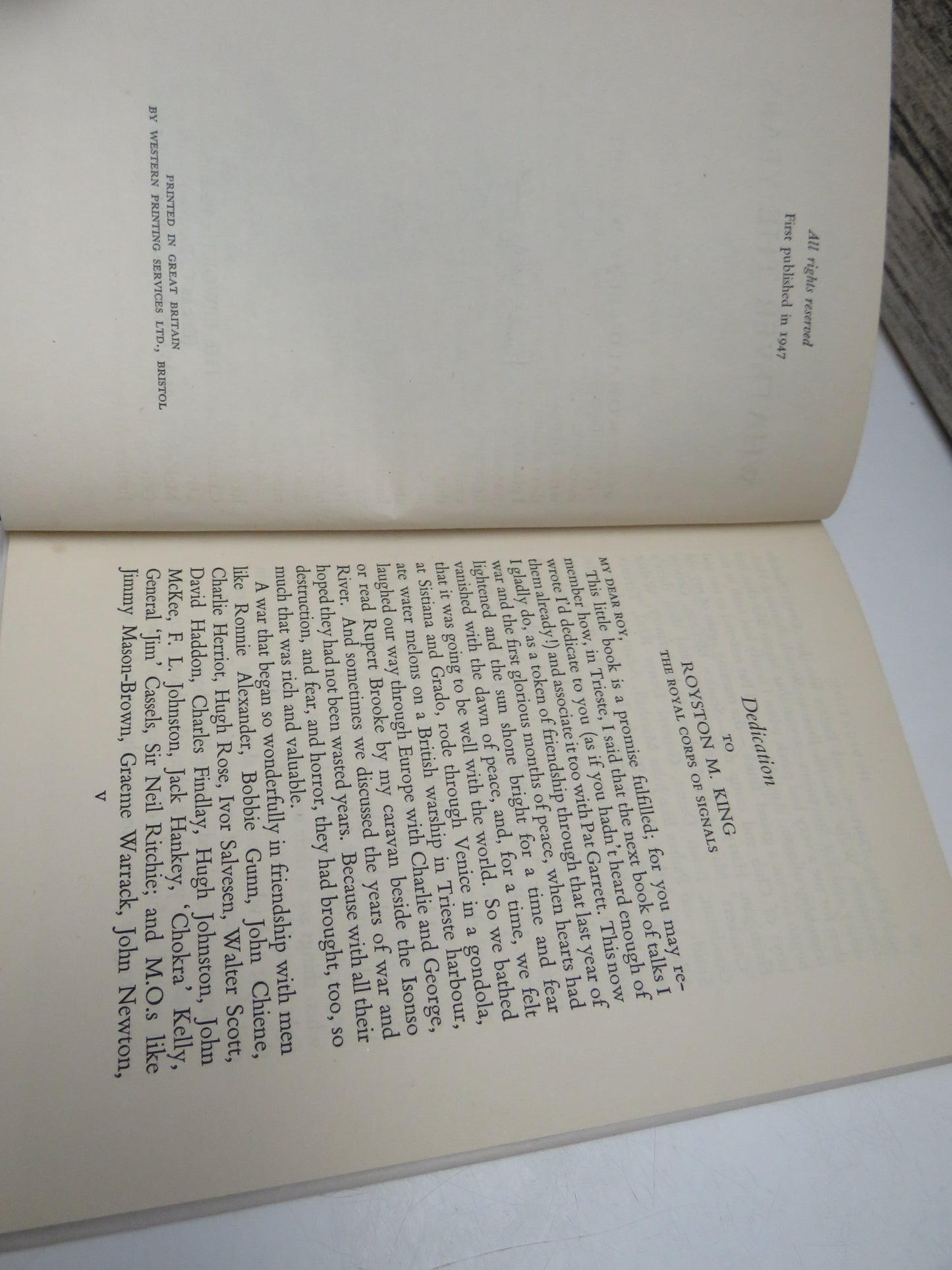 Whatever The Years By Ronald Selby Wright 1947