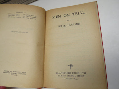 Men on Trial By Peter Howard 1945 book image 4