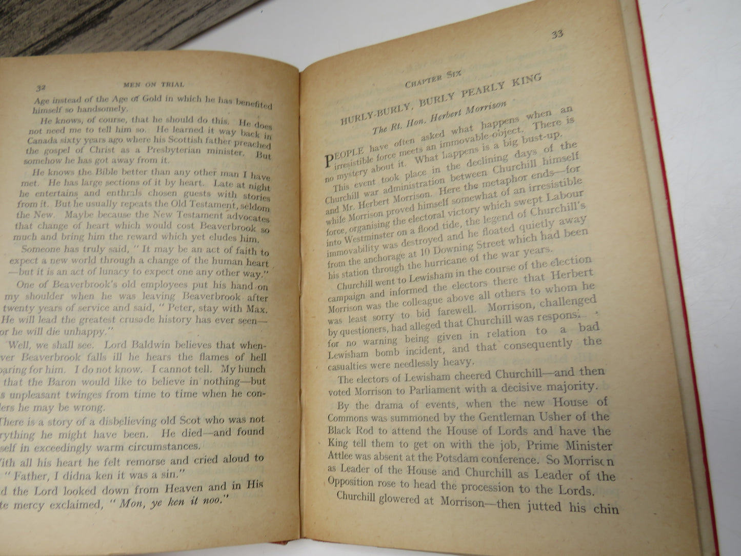 Men on Trial By Peter Howard 1945