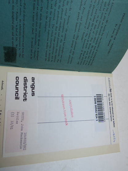 Nettles A Rural Scottish Comedy By John M. Smith book image 4