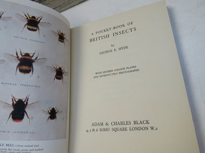A Pocket-Book of British Insects By George E. Hyde 1949