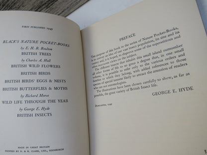 A Pocket-Book of British Insects By George E. Hyde 1949