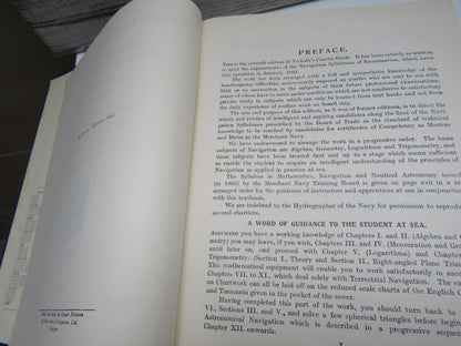 Nicholls's Concise Guide To The Ministry of Transport Navigation Examinations All Grades Volume I By Charles H. Brown 1949