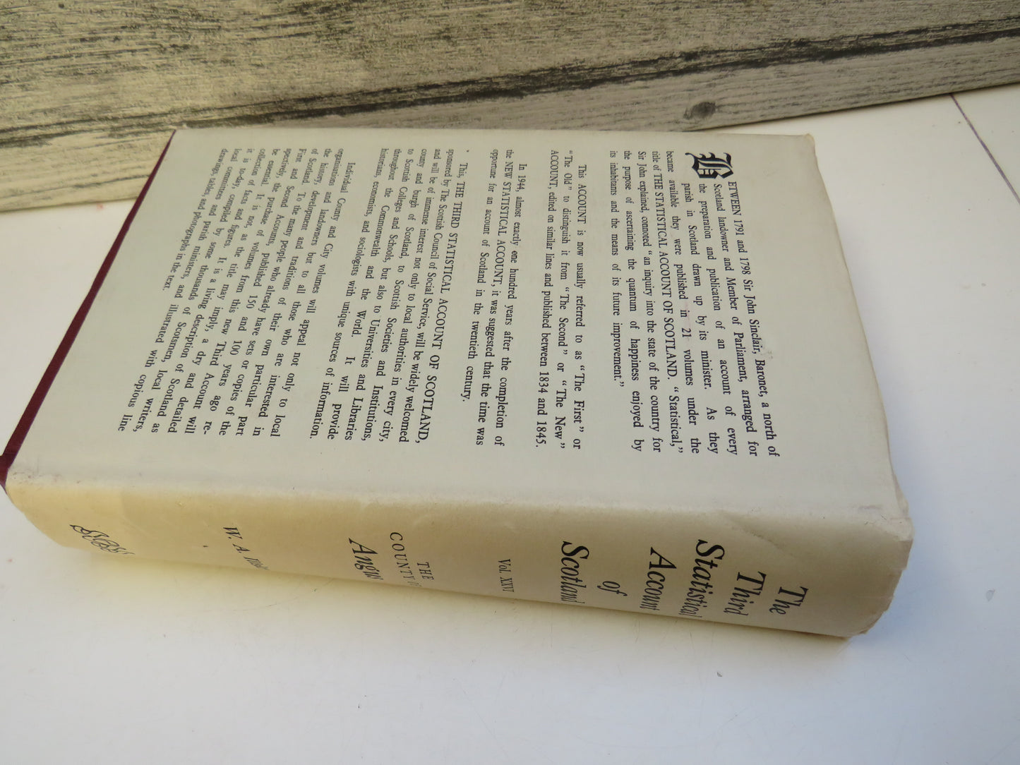 The Third Statistical Account of Scotland The County of Angus 1977