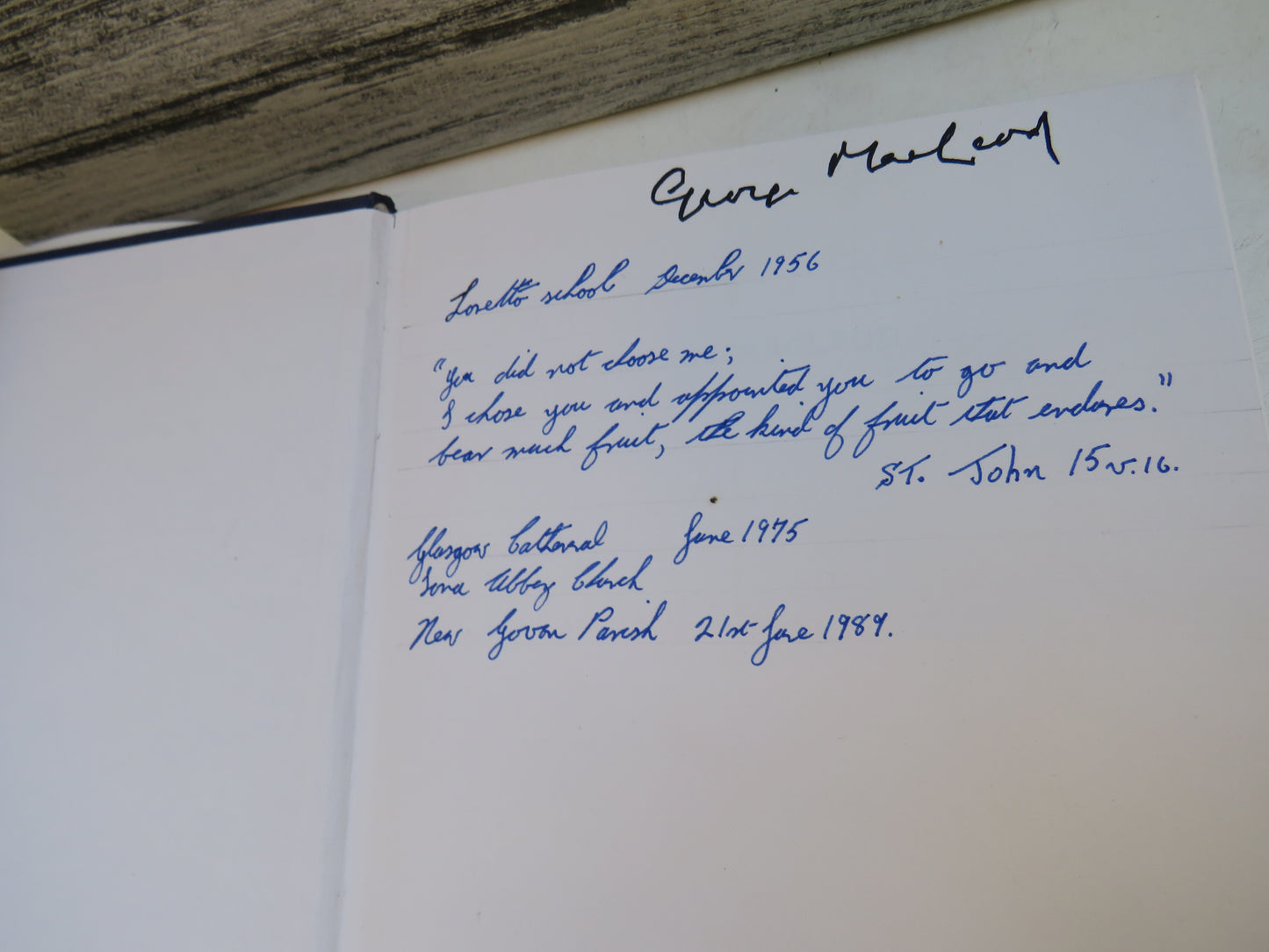 George Macleod Founder of the Iona Community By Ronald Ferguson Author Signed 1990