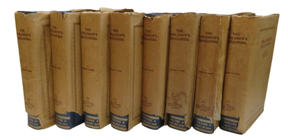 The Children's Encyclopedia Edited by Arthur Mee Volume 1 - 10 book front cover