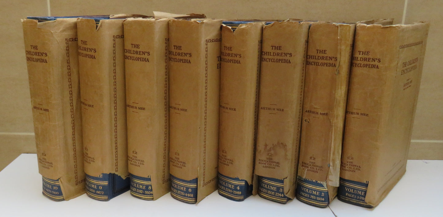 The Children's Envyclopedia Edited by Arthur Mee Volume 1 - 10