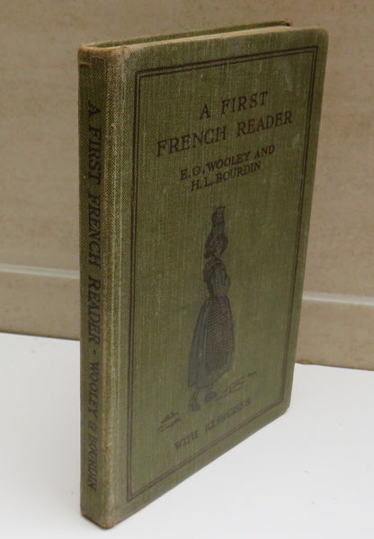 A First French Reader with Exercises by E. O. Wooley and H. L. Bourdin, 1934 book image 2