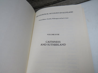 The Statistical Account of Scotland 1791-1799 Volume XVIII 1979