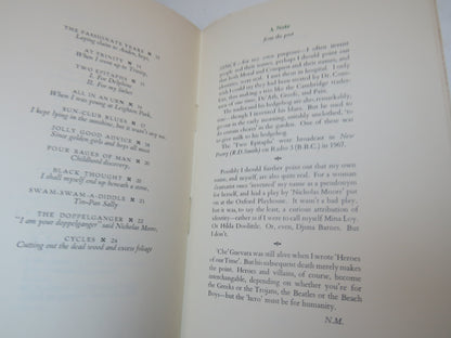 Identity By Nicholas Moore 1969 Poetry Book book image 4