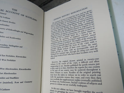 The Statistical Account of Scotland 1791-1799 Volume XVIII 1979