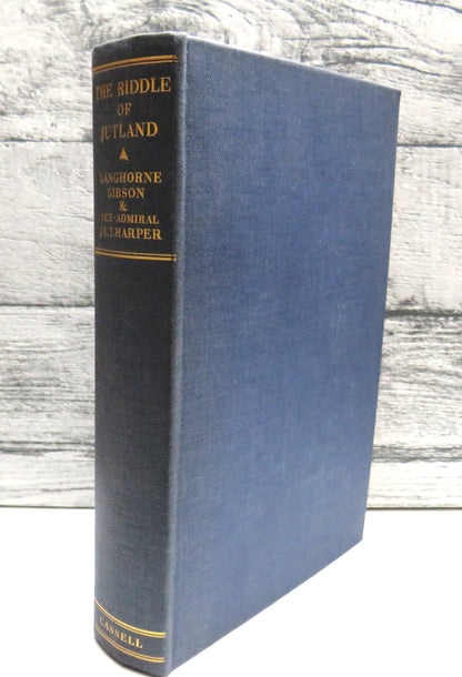 The Riddle of Jutland An Authentic History By Langhorne Gibson and Vice-Admiral J. E. T. Harper 1934 book front cover