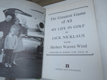 The Greatest Game of All My Life In Golf By Jack Nicklaus With Herbert Warren Wind 1969 book image 4