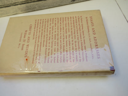 Essays and Addresses by Sir Herbert Grierson 1940 book image 2