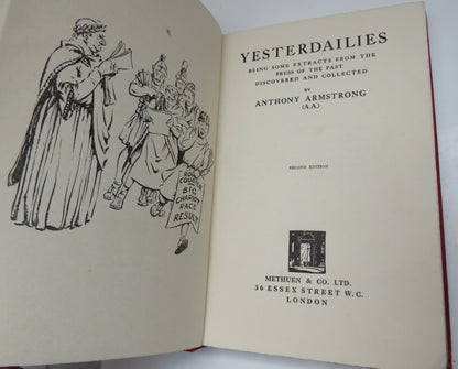Yesterdailies by Anthony Armstrong, 1931 book image 4
