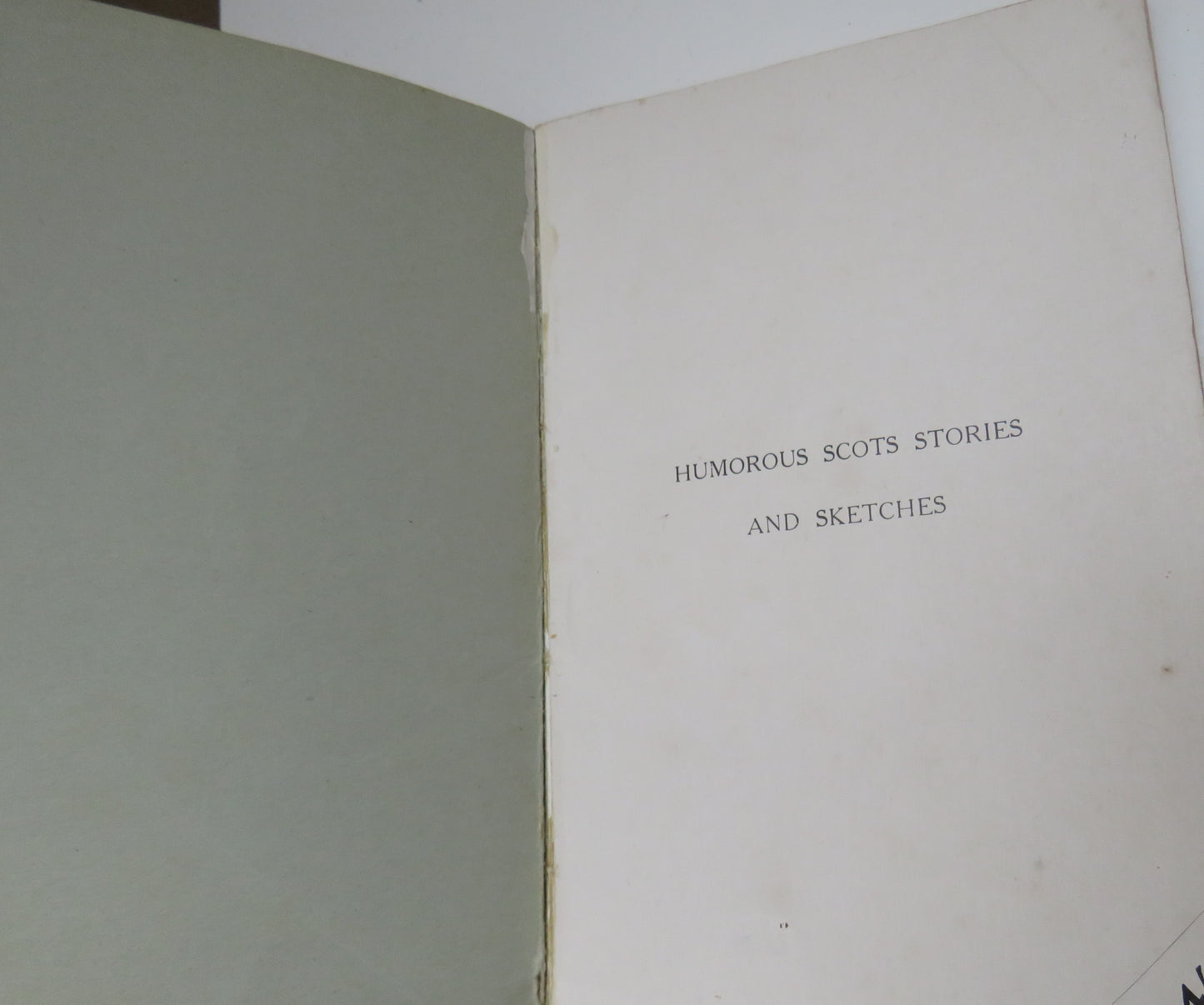 Dufton Scott's Humorous Scots Stories and Sketches, by Dufton Scott, Collected Edition, 1953