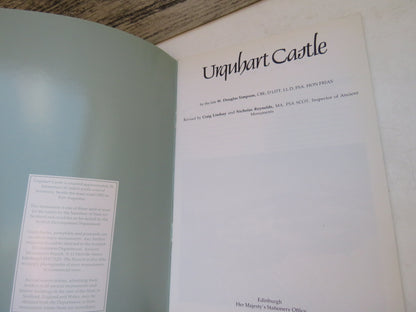 Urquhart Castle By W. Douglas Simpson 1983