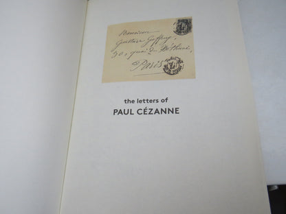 The Letters of Paul Cezanne Edited and Translated by Alex Danchev Signed 2013 book image 3
