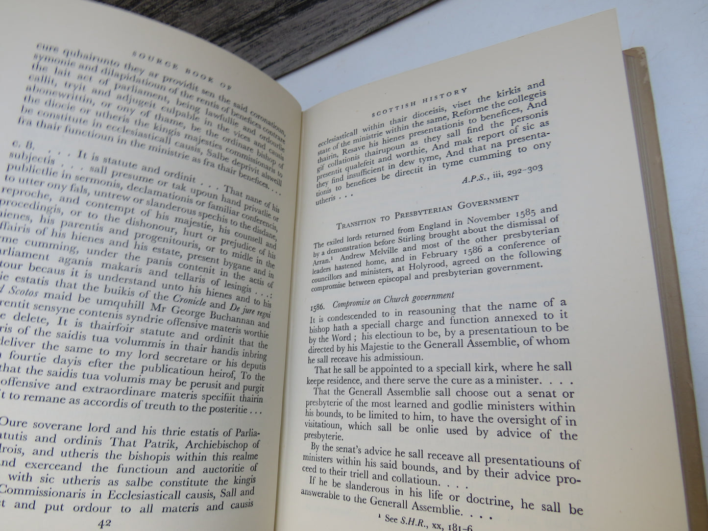 A Source Book of Scottish History Volume Three 1567-1707