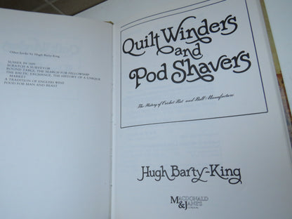 Quilt Wilders and Pod Shavers The History Of Cricket Bat and Ball Manufacture By Hugh Barty-King 197 book image 3
