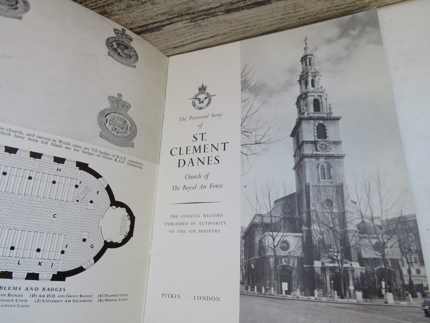 The Pictorial Story of St. Clement Danes Church of the Royal Airforce