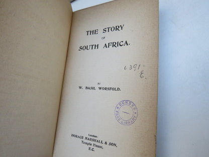 The Story of South Africa By W. Basil Worsfold