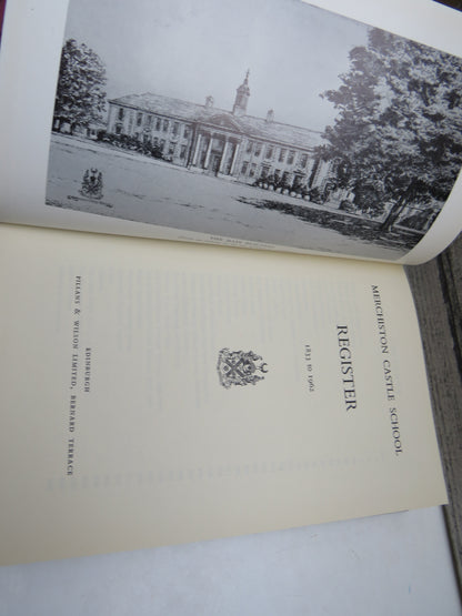 Merchiston Castle School Register 1833 To 1962 book image 4