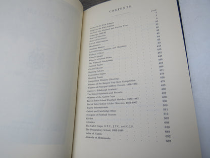 Merchiston Castle School Register 1833 To 1962 book image 5