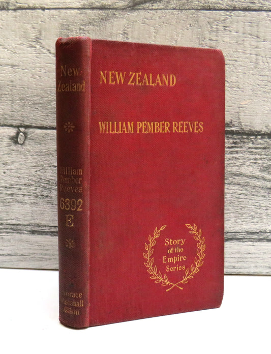 New Zealand By William Pember Reeves