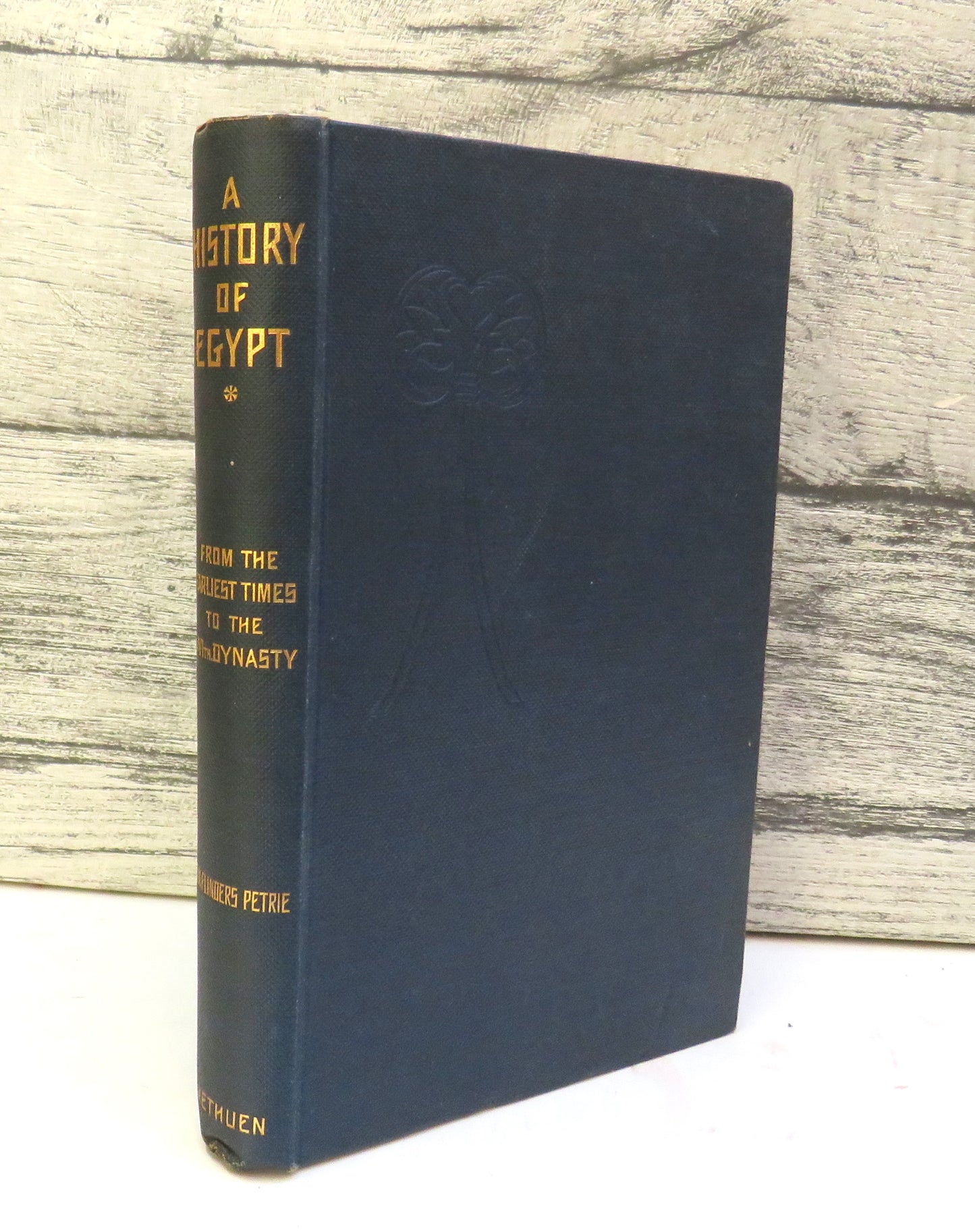 A History of Egypt From The Earliest Kings To The XVIth Dynasty Volume I By W. M. Flinders Petrie 1923
