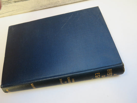 A History of Egypt From The Earliest Kings To The XVIth Dynasty Volume I By W. M. Flinders Petrie 1923