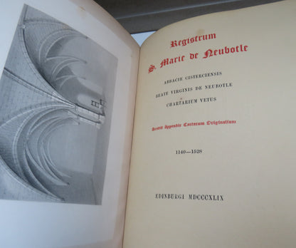 Registrum S.Marie De Neubotle 1140-1528 - The Bannatyne Club 1849 book image 8