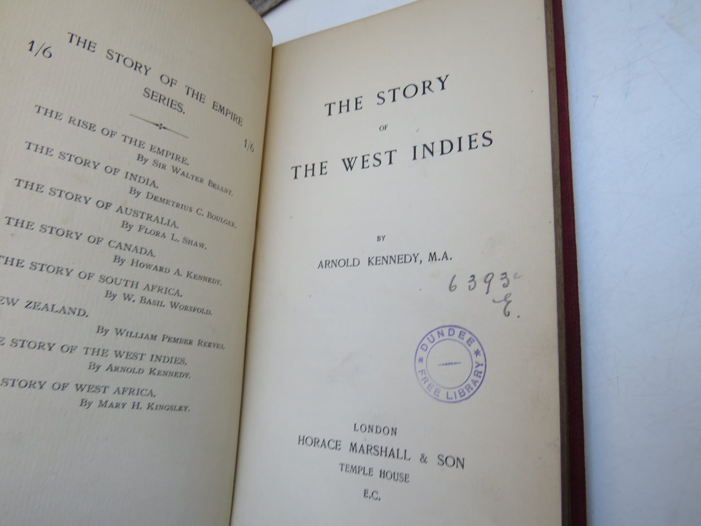 The Story of The West Indies By Arnold Kennedy
