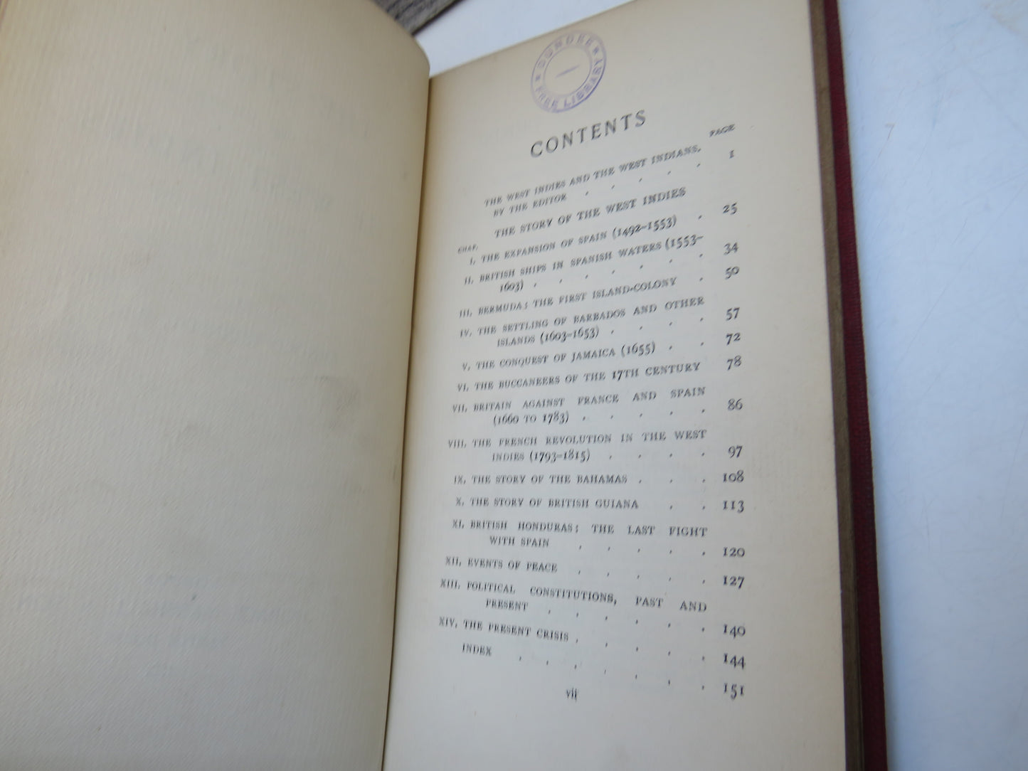 The Story of The West Indies By Arnold Kennedy