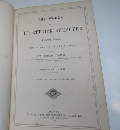 The Works of The Ettrick Shepherd Poems & Ballads 1878 Vol II book image 4