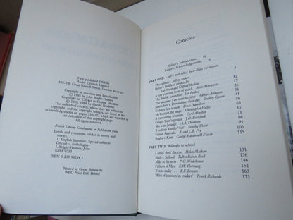 Lord's & Commons Cricket In Novels and Stories Edited By John Bright-Holmes 1988 book image 4