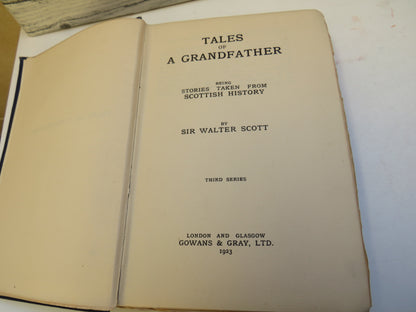 Tales of a Grandfather Being Stories Take From Scottish History By Sir Walter Scott 1923 book image 5