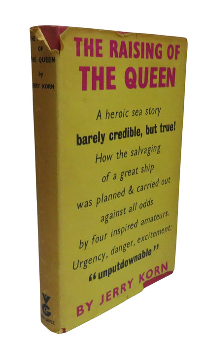 The Raising Of The Queen By Jerry Korn 1962 book front cover