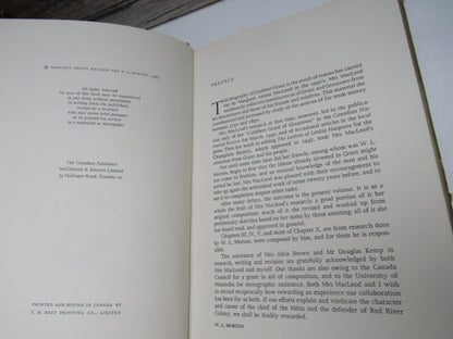 Cuthbert Grant of Grantown By Margaret Arnett Macleod & W. L. Morton 1963 (Vintage Scottish Biograph book image 5