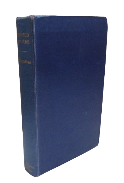 Orientations by Ronald Storrs, Definitive Edition, 1945 book front cover