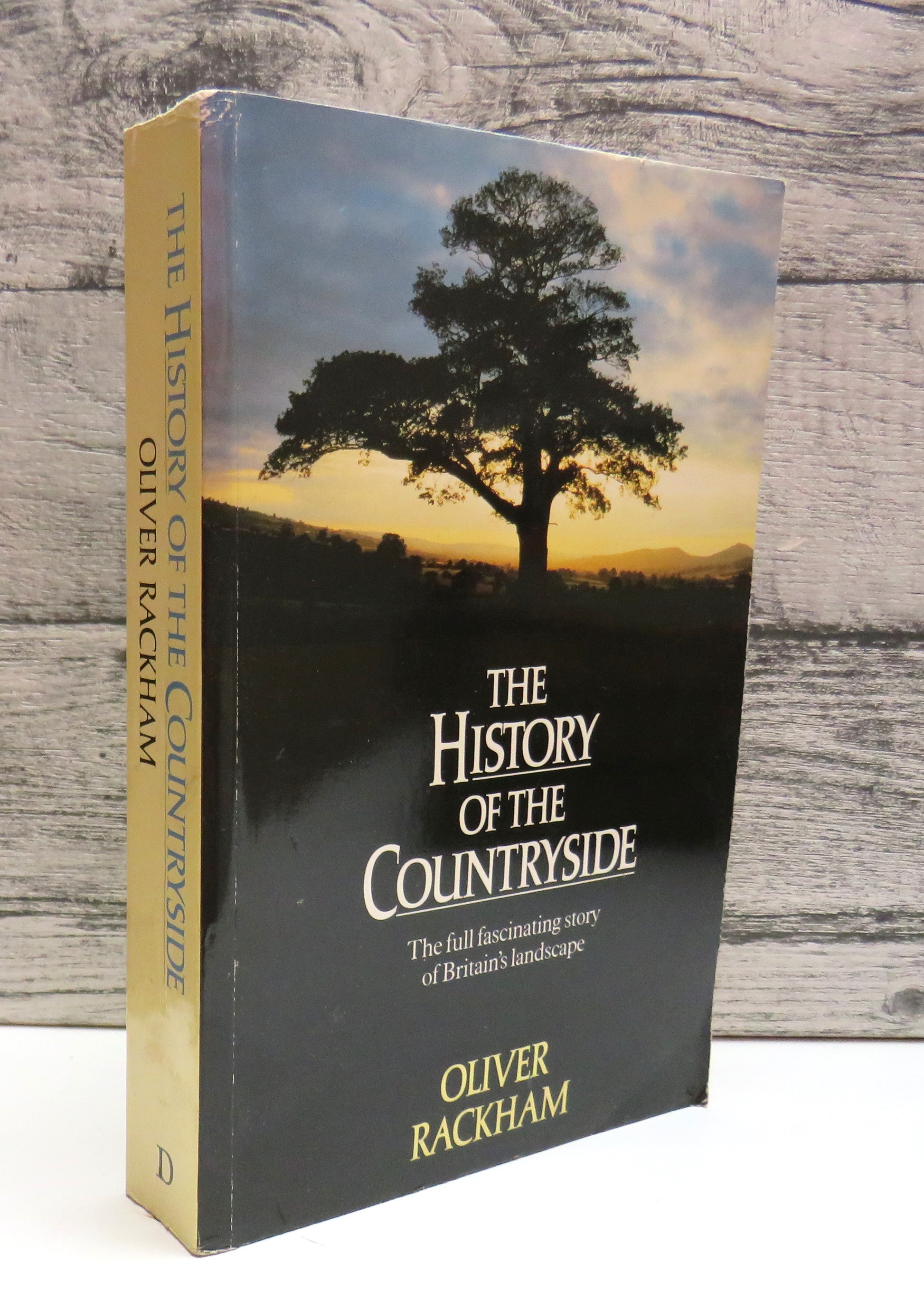 The History of The Countryside By Oliver Rackham 1987 (Vintage History Book) book cover