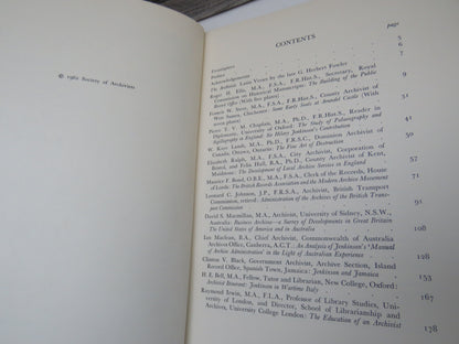 Essays In Memory of Sir Hilary Jenkins Edited For The Society of Archivists By Albert E.J. Hollaende book image 5