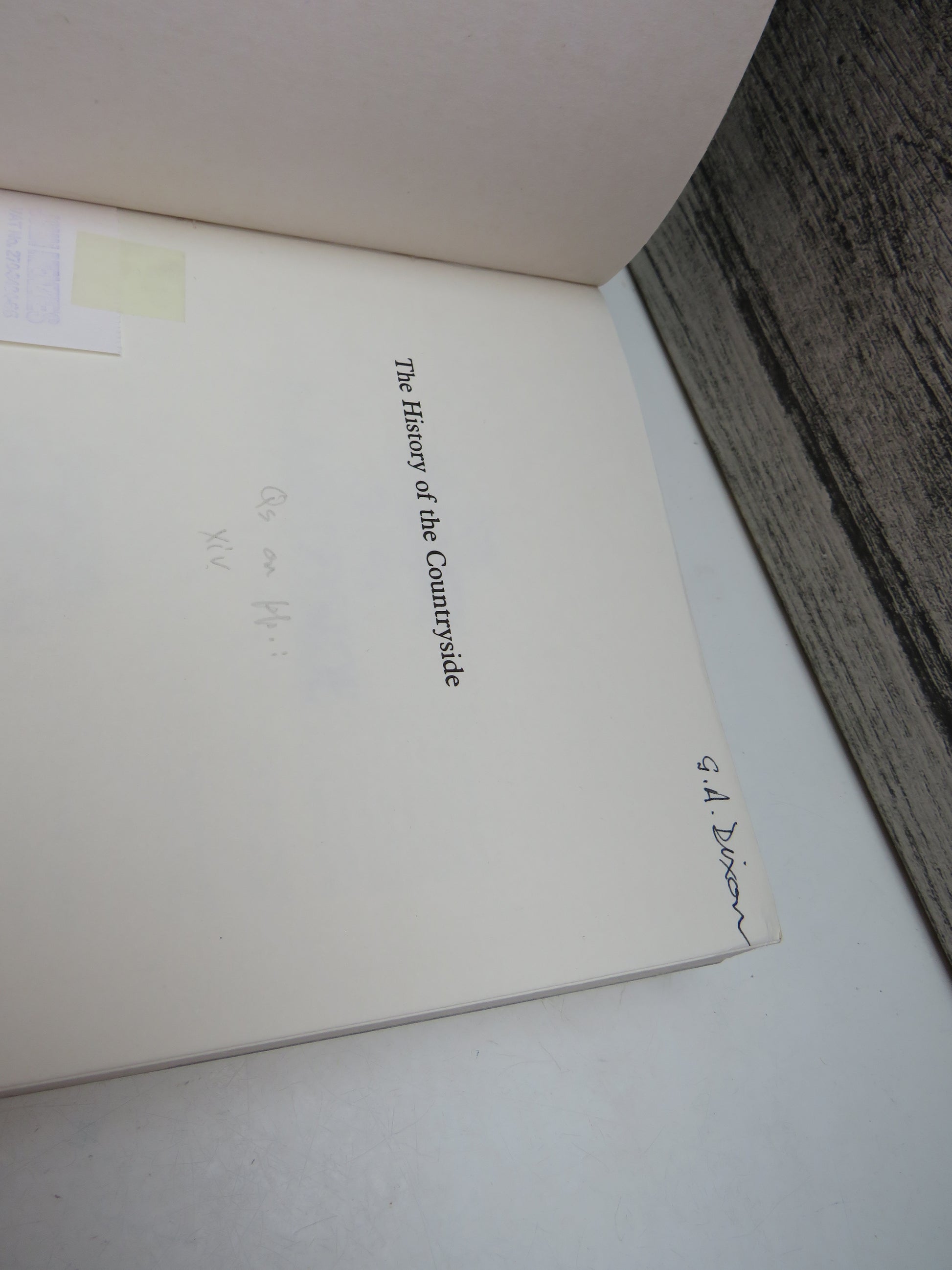 The History of The Countryside By Oliver Rackham 1987 (Vintage History Book) book 3
