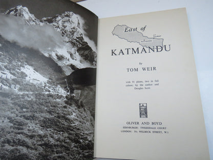 East of Katmandu by Tom Weir, 1955 book image 3